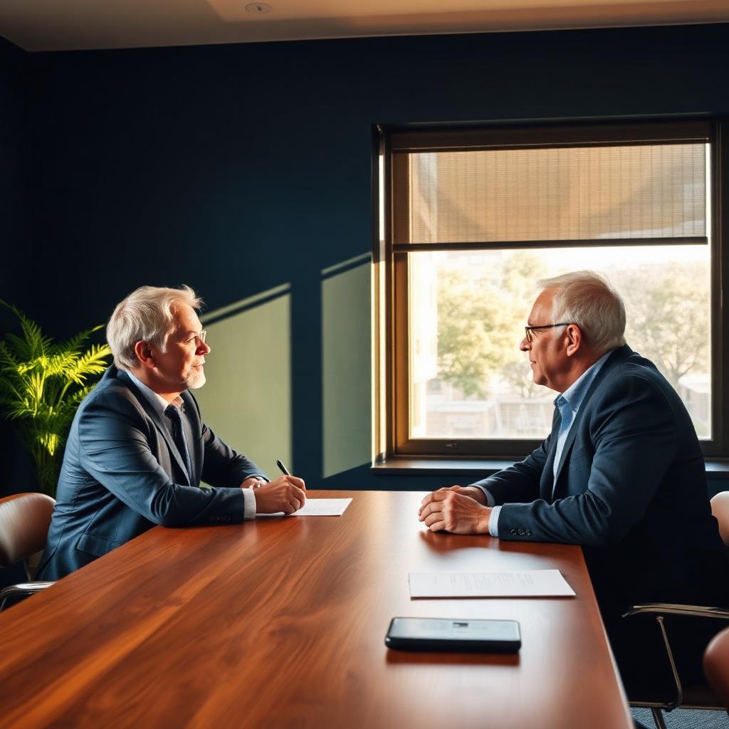 Senior practitioners in the room